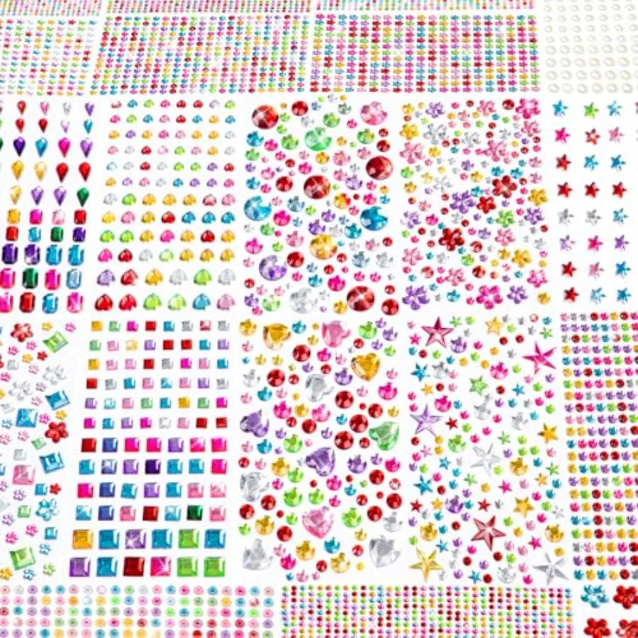 6124Pcs Gem Stickers-Self-Adhesive Face Jewelry Stickers, Acrylic Gems DIY Crafts, Sparkling Heart-Shaped Rhinestone for,for Pa
6124Pcs Gem Stickers-Self-Adhesive Face Jewelry Stickers, Acrylic Gems DIY Crafts, Sparkling Heart-Shaped Rhinestone for,for Pa