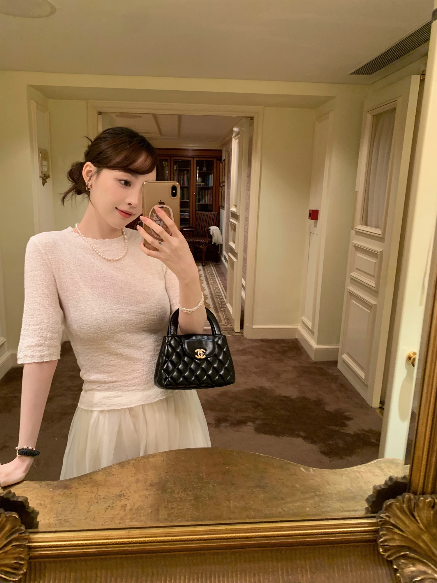 Ultra Comfortable Le Lalin Silk Wool Knit Top Medium Sleeve Slim Fit Soft Texture Beige Women's Fashion Spring round Neck
Ultra Comfortable Le Lalin Silk Wool Knit Top Medium Sleeve Slim Fit Soft Texture Beige Women's Fashion Spring round Neck