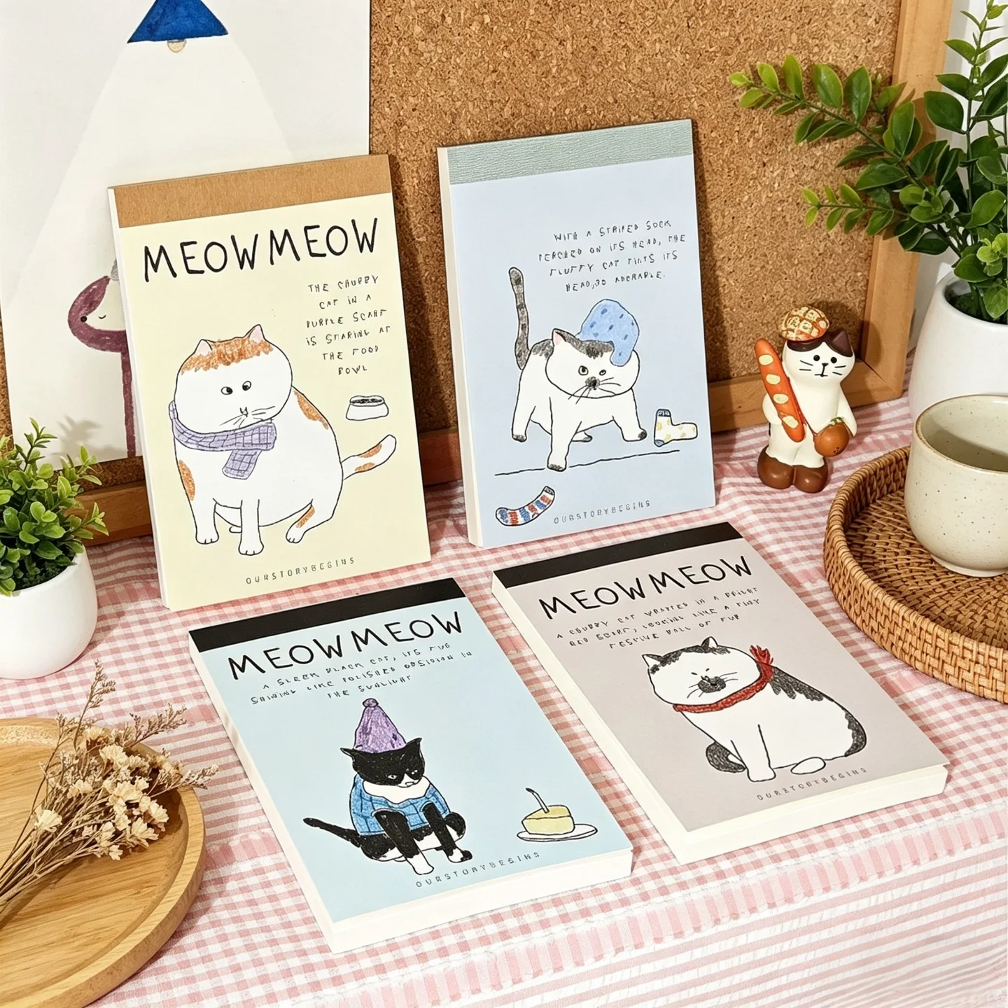 A7 Cute Animal Blank Notebook Set - 4 Pack Tear-Out Pages for School & Sketching 4-Pack A7 Pet Series Blank Journals Daily Notes
A7 Cute Animal Blank Notebook Set - 4 Pack Tear-Out Pages for School & Sketching 4-Pack A7 Pet Series Blank Journals Daily Notes