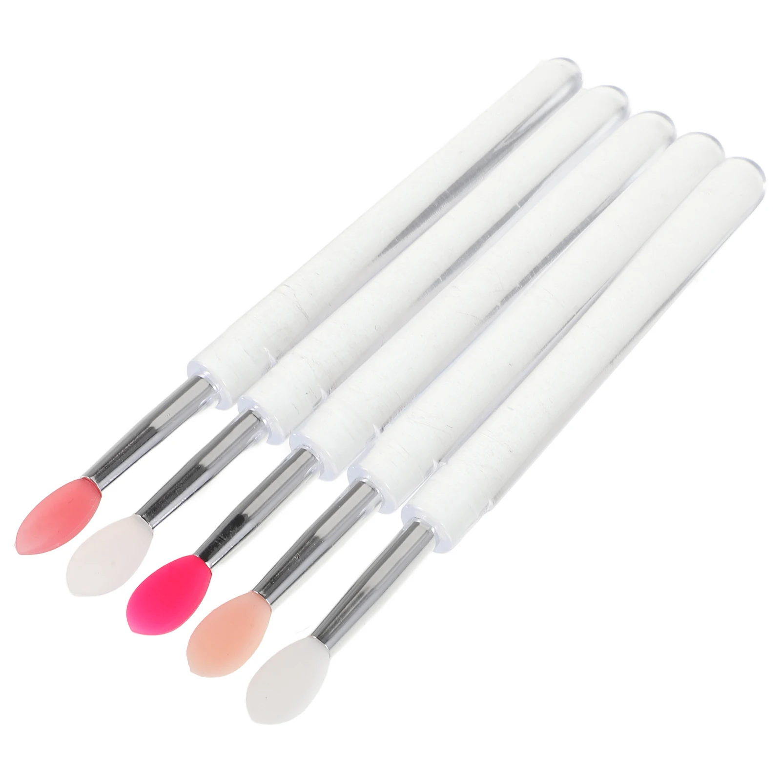 5 Pcs Mask Brush Silicone Lipstick Blending Eyeshadow Lipstick Brush For Travel Applicator Cream Makeup Tool Reusable Travel
5 Pcs Mask Brush Silicone Lipstick Blending Eyeshadow Lipstick Brush For Travel Applicator Cream Makeup Tool Reusable Travel