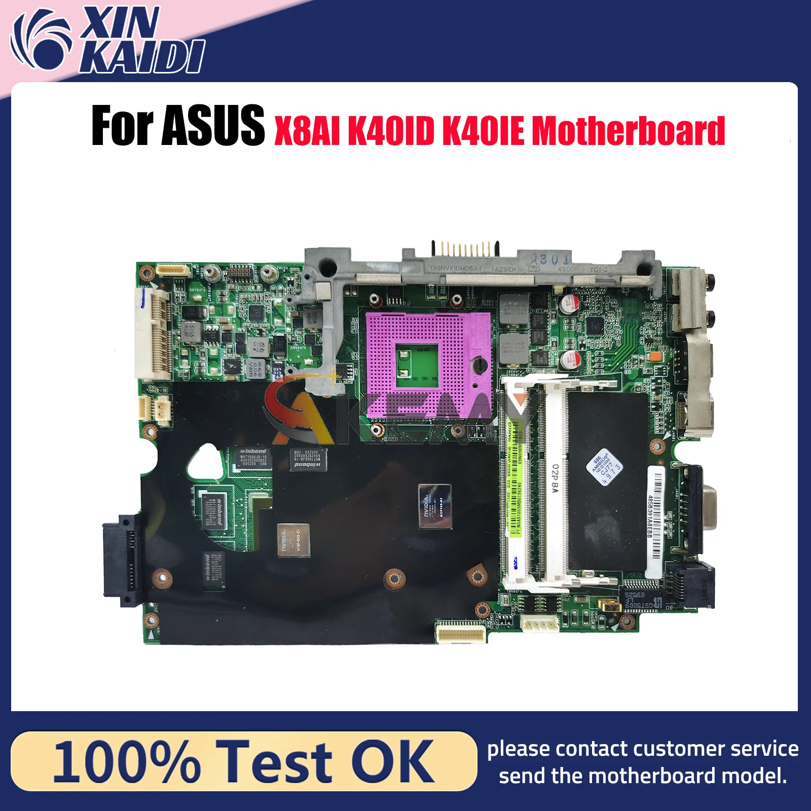 Материнская плата для ноутбука K40ID для ASUS K40IJ K40IE K40IN K40I X8AI K40ID, материнская плата для ноутбука, 100% тестирование, ОК, быстрая доставка, высокое качество
Материнская плата для ноутбука K40ID для ASUS K40IJ K40IE K40IN K40I X8AI K40ID, материнская плата для ноутбука, 100% тестирование, ОК, быстрая доставка, высокое качество