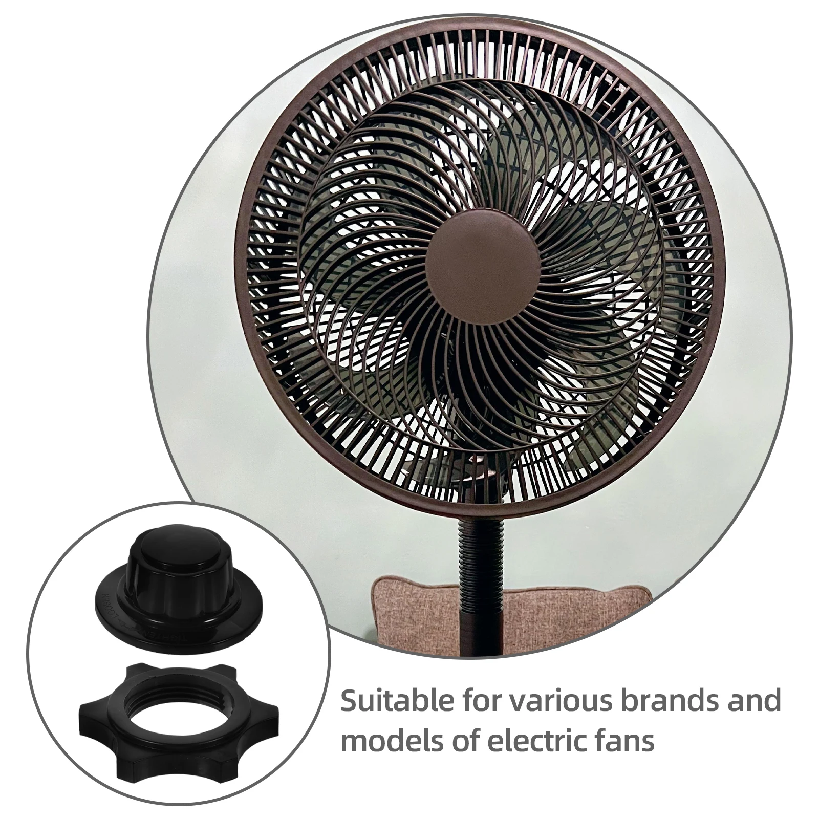 1 set Plastic Fan Nut Covers Replacement Electric Durable Reusable Screws Caps Easy Install Universal Fit for All Fan Types
1 set Plastic Fan Nut Covers Replacement Electric Durable Reusable Screws Caps Easy Install Universal Fit for All Fan Types