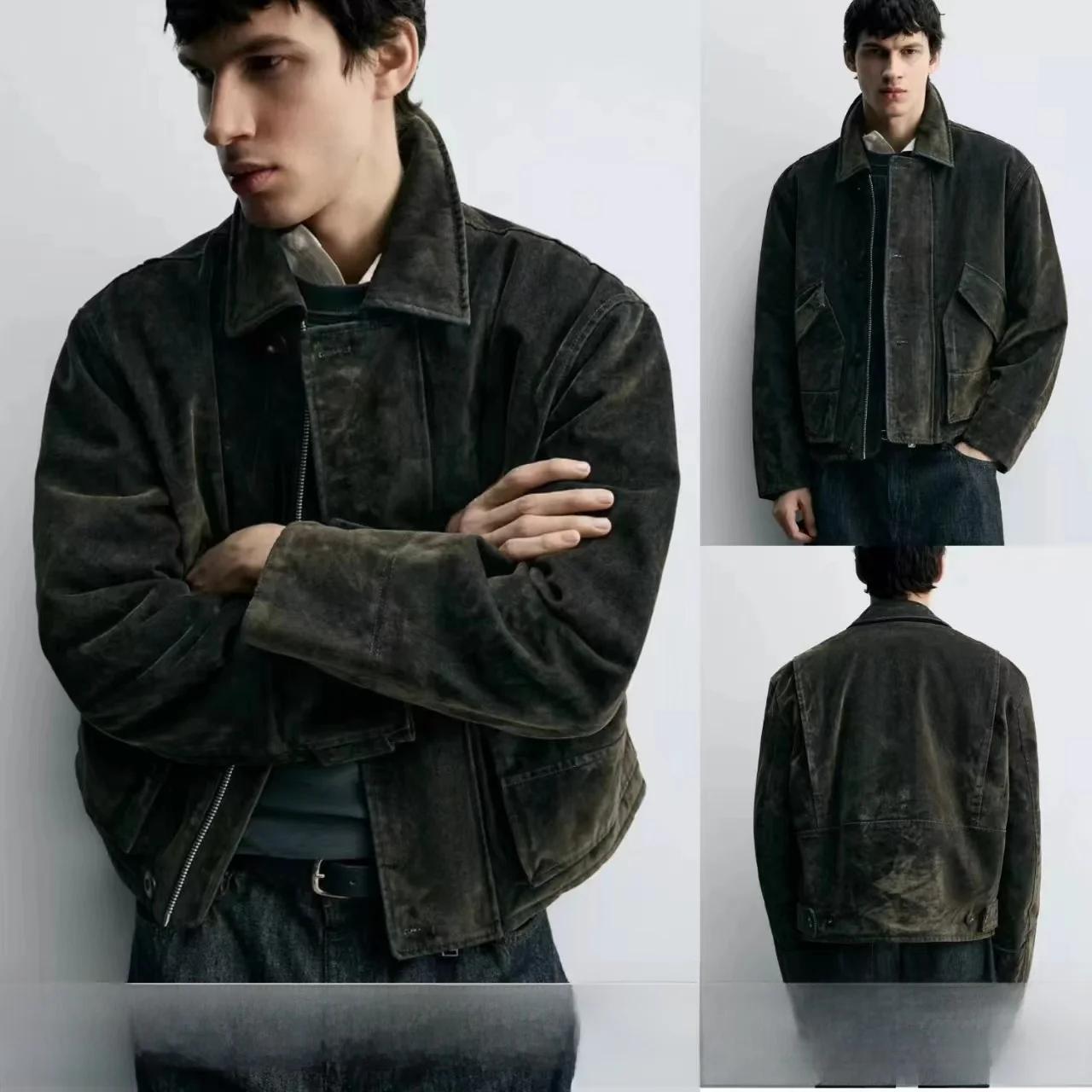 Новая зимняя мужская куртка из утепленного вельвета в клетку, прямого кроя, теплая повседневная, на молнии, длинная.
Новая зимняя мужская куртка из утепленного вельвета в клетку, прямого кроя, теплая повседневная, на молнии, длинная.