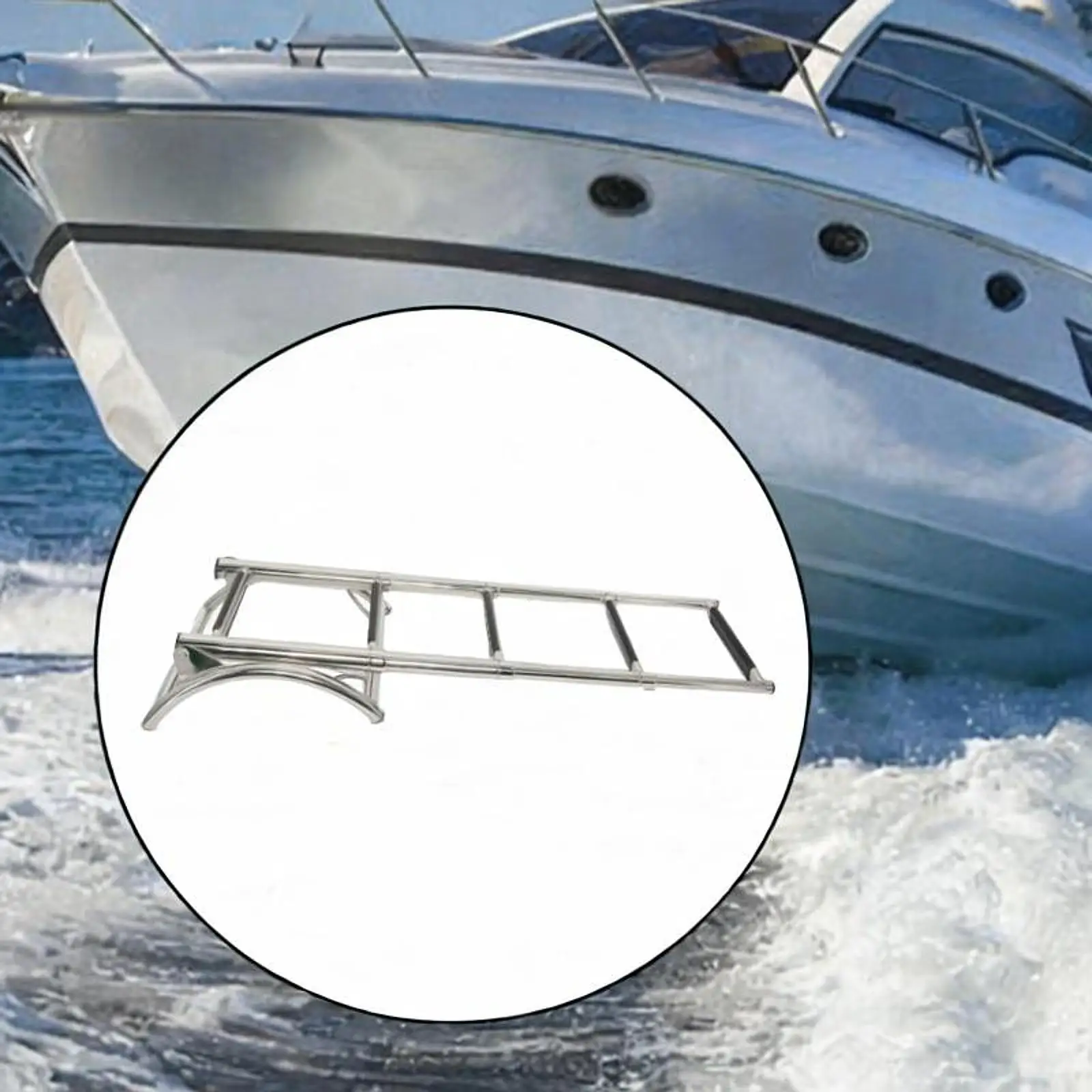 Boat Ladder Swimming Ladder Foldable Portable Multifunctional Marine Transom Boarding Step Dive for Pontoon Boat Yacht
Boat Ladder Swimming Ladder Foldable Portable Multifunctional Marine Transom Boarding Step Dive for Pontoon Boat Yacht