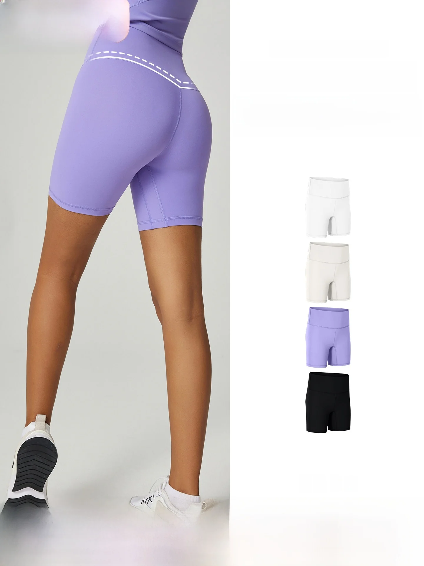High Waist Sports Shorts Women's Slimming Fitness Pants Outdoor Running Training Yoga Quartet Pants Breathable Quick Dry
High Waist Sports Shorts Women's Slimming Fitness Pants Outdoor Running Training Yoga Quartet Pants Breathable Quick Dry