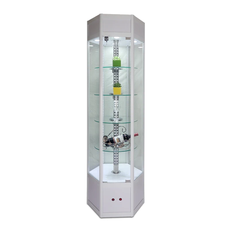 Rotating glass display cabinet Wine display cabinet Bank precious metal display Tooth mold rotating cabinet Cosmetics di
Rotating glass display cabinet Wine display cabinet Bank precious metal display Tooth mold rotating cabinet Cosmetics di
