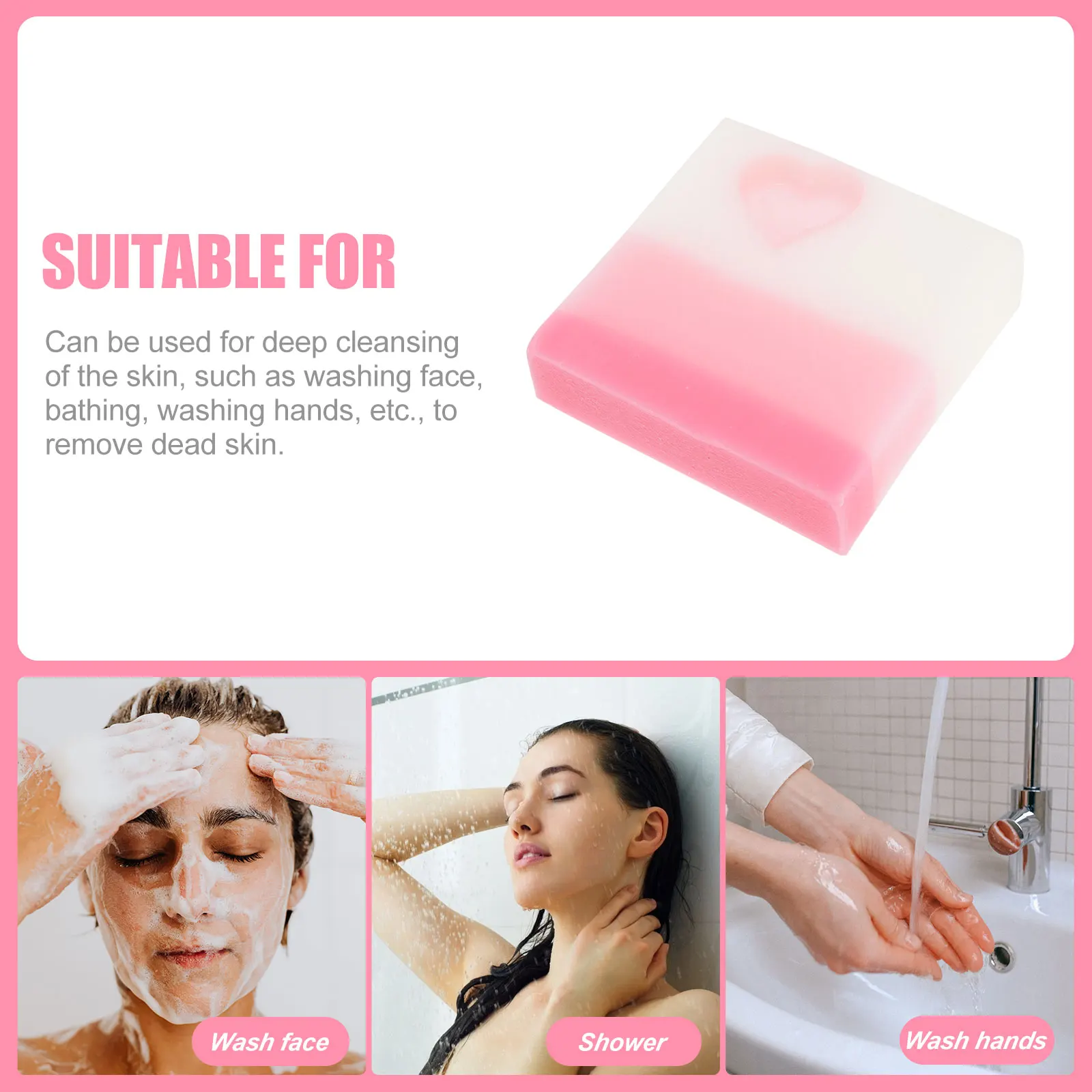 H made Face For Bathing Exfoliating Scrub Bar Exfoliating Bar For Body Refreshing H made Skin Scrub Soap Soap
H made Face For Bathing Exfoliating Scrub Bar Exfoliating Bar For Body Refreshing H made Skin Scrub Soap Soap