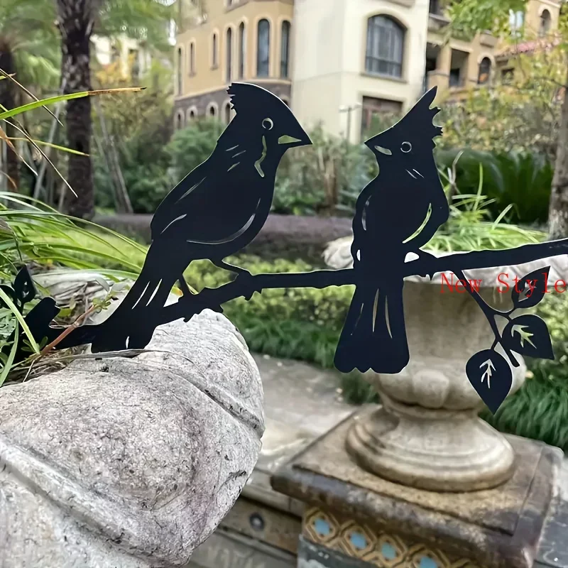 Bird Garden Stake Metal Silhouette Yard Sign Stake Fence Decoration Iron Garden Decor Fall Decor Farm for Garden Party Décor Hom
Bird Garden Stake Metal Silhouette Yard Sign Stake Fence Decoration Iron Garden Decor Fall Decor Farm for Garden Party Décor Hom