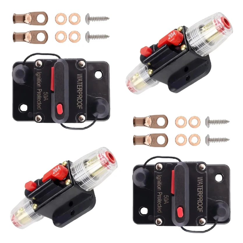 Предохранители для троллингового аудиовыключателя лодки с ручным сбросом, защита от мощности, водонепроницаемый 20A-300A
Предохранители для троллингового аудиовыключателя лодки с ручным сбросом, защита от мощности, водонепроницаемый 20A-300A