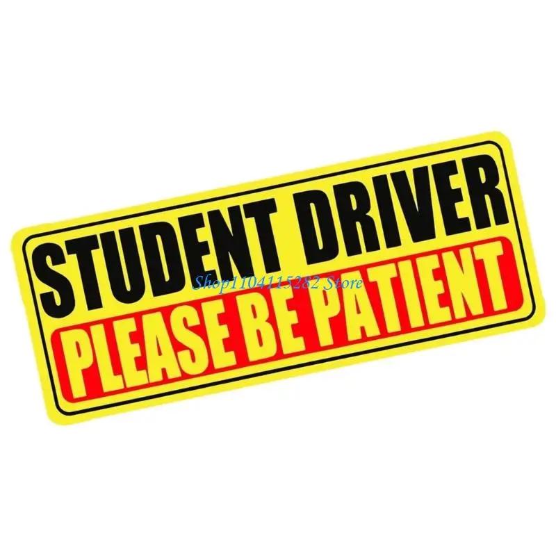 High Visibility Truck Car Stickers Sign Reflective Safety Warning Labels For Beginner All Vehicle Types
High Visibility Truck Car Stickers Sign Reflective Safety Warning Labels For Beginner All Vehicle Types