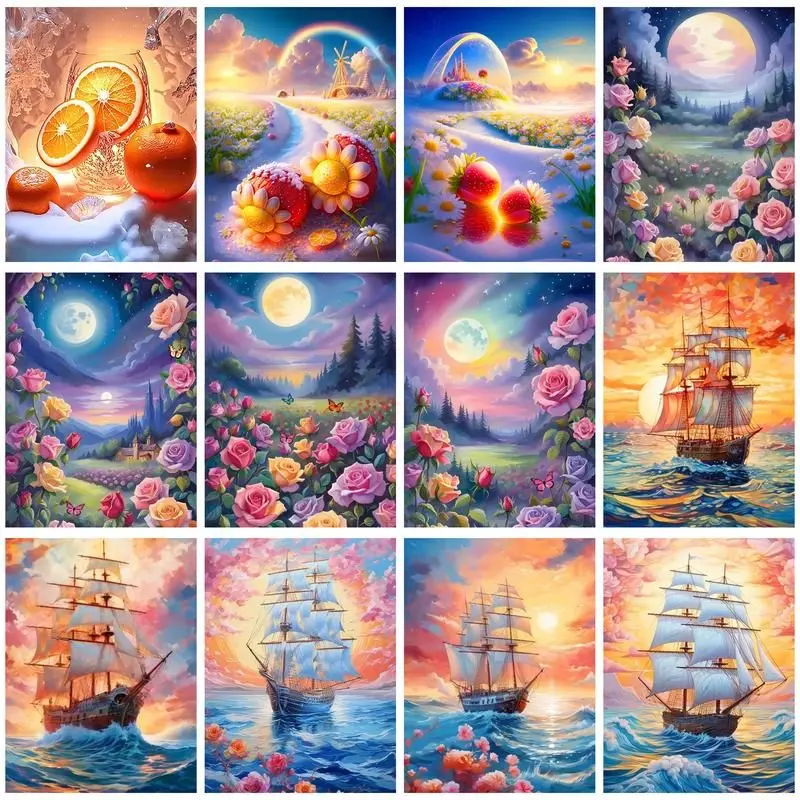 GATYZTORY Painting By Number fantastic Scenery Drawing On Canvas HandPainted Gift DIY Pictures By Number Kits Home Decoration
GATYZTORY Painting By Number fantastic Scenery Drawing On Canvas HandPainted Gift DIY Pictures By Number Kits Home Decoration