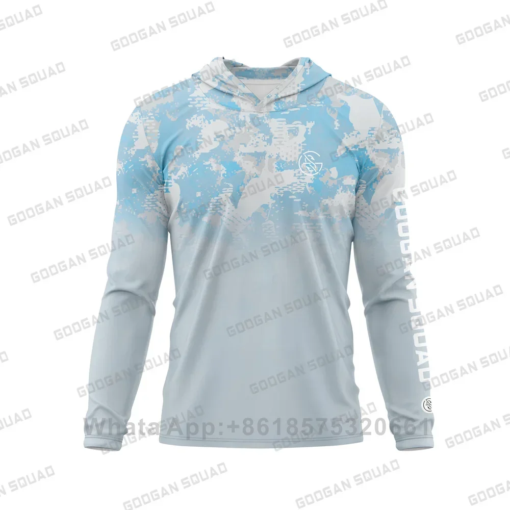 GOOGAN SQUAD Men's Hooded UPF 50+ Sun Protection T Shirts Long Sleeve Athletic Fishing Shirts Rash Guards
GOOGAN SQUAD Men's Hooded UPF 50+ Sun Protection T Shirts Long Sleeve Athletic Fishing Shirts Rash Guards