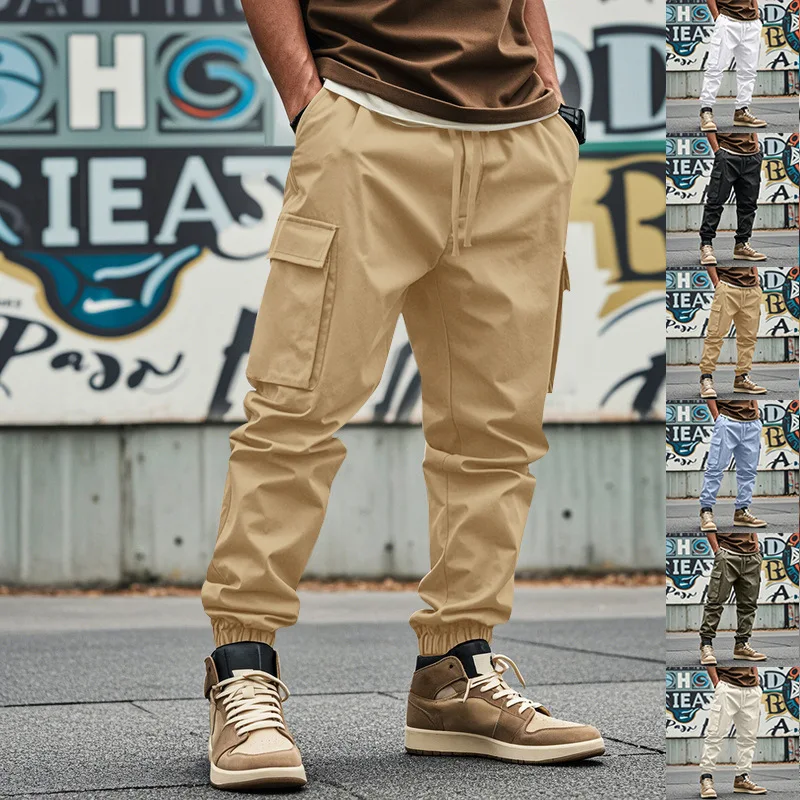 Men Outdoor Multi-pocket Men's Loose Fashion Casual Sports Leggings Trousers Pants Ankle Length Solid Color
Men Outdoor Multi-pocket Men's Loose Fashion Casual Sports Leggings Trousers Pants Ankle Length Solid Color