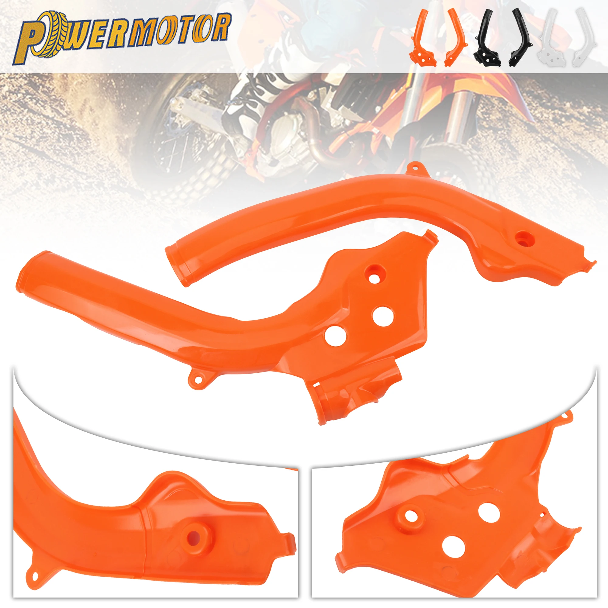 For KTM Motorcycle Frame Guard Protector Cover SX-F XC-F 16-18 EXC-F 17-19 EXC TPI 18-19 TC TX TE FC FE FX 16-18 TE250I 300I
For KTM Motorcycle Frame Guard Protector Cover SX-F XC-F 16-18 EXC-F 17-19 EXC TPI 18-19 TC TX TE FC FE FX 16-18 TE250I 300I