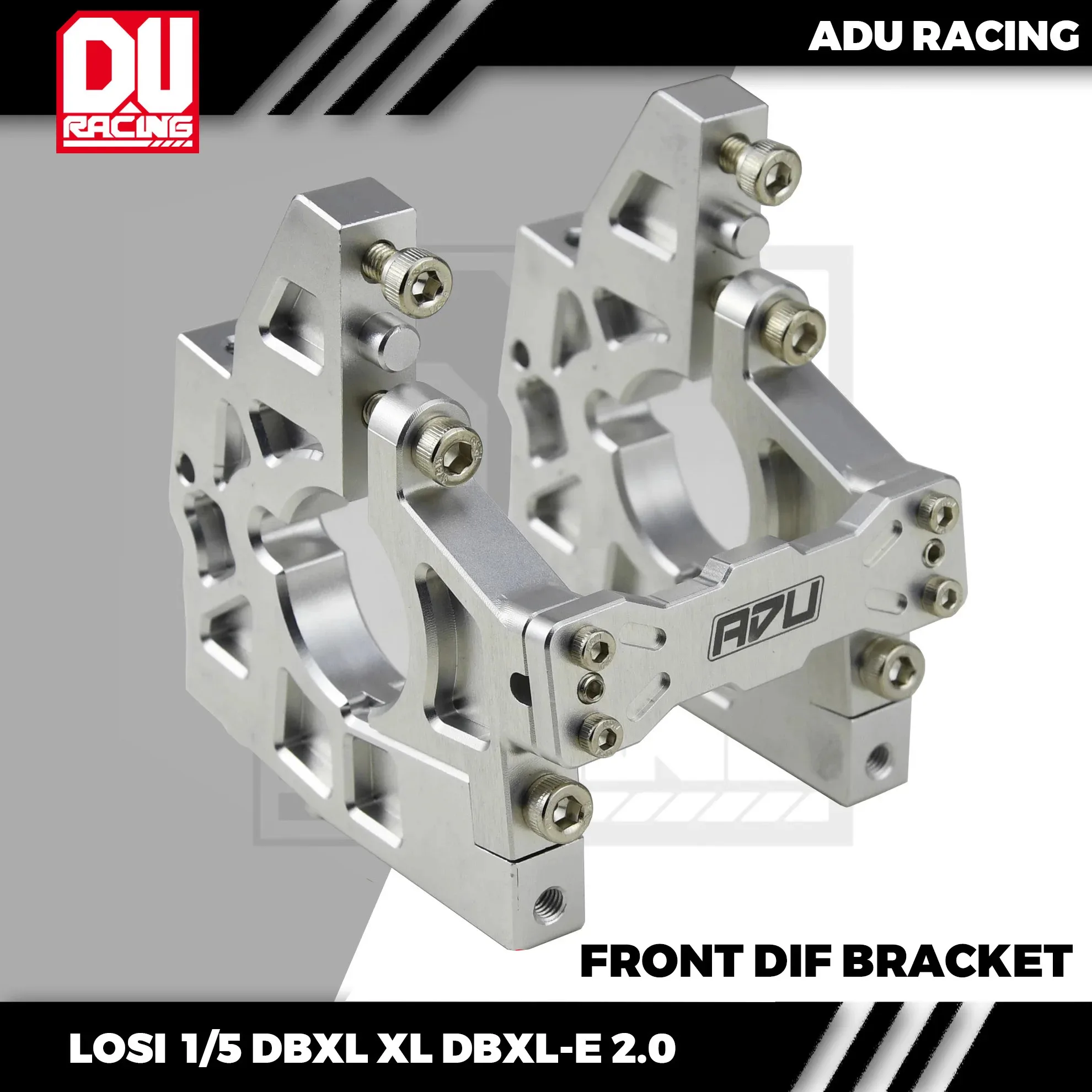ADU Racing 7075-T6 AL Front Diff Bracket Brace for Losi DBXL 1/5 Scale Desert Buggy XL DBXl-e V1.0 V2.0 RC Car Access
ADU Racing 7075-T6 AL Front Diff Bracket Brace for Losi DBXL 1/5 Scale Desert Buggy XL DBXl-e V1.0 V2.0 RC Car Access