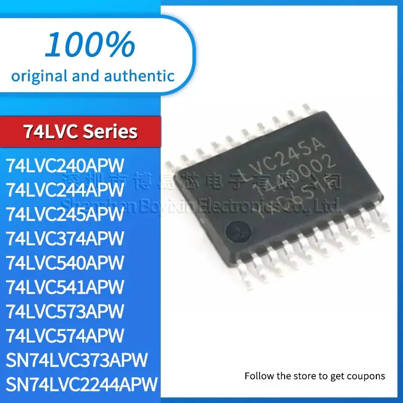 74LVC240APW 74LVC244APW 74LVC245APW SN74LVC373APW 74LVC374APW 74LVC540APW 74LVC541APW 74LVC574APW 2244APW 573APW plastic case
74LVC240APW 74LVC244APW 74LVC245APW SN74LVC373APW 74LVC374APW 74LVC540APW 74LVC541APW 74LVC574APW 2244APW 573APW plastic case