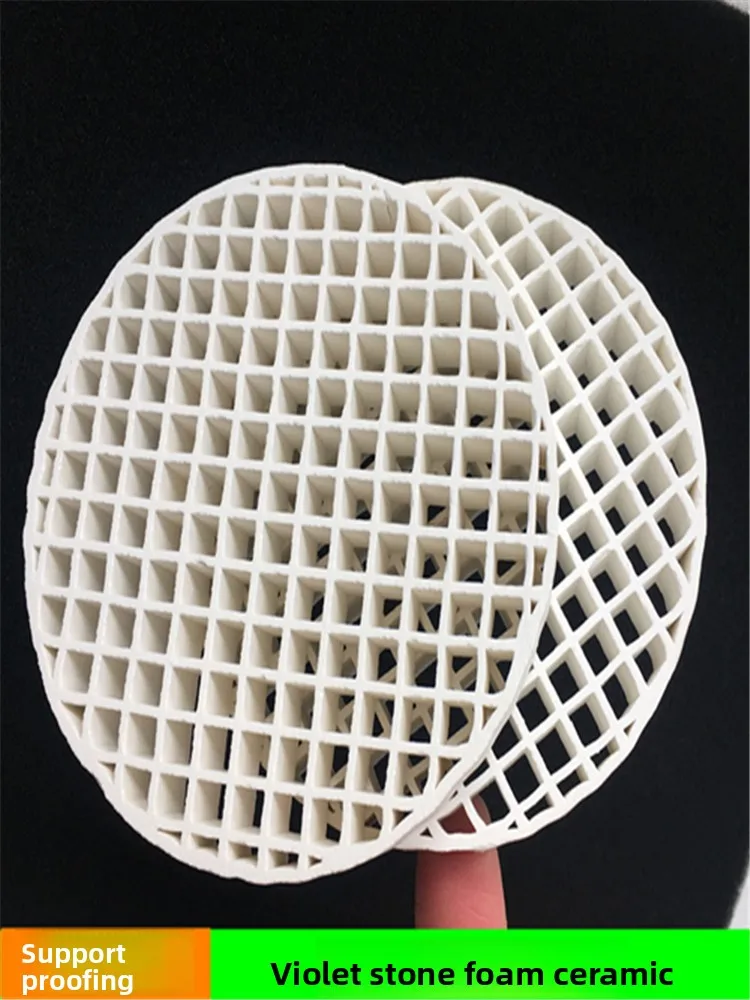 Research Coarse Cordierite Foam Ceramic Filter Plate Straight Hole Foam Ceramic Board 
Research Coarse Cordierite Foam Ceramic Filter Plate Straight Hole Foam Ceramic Board