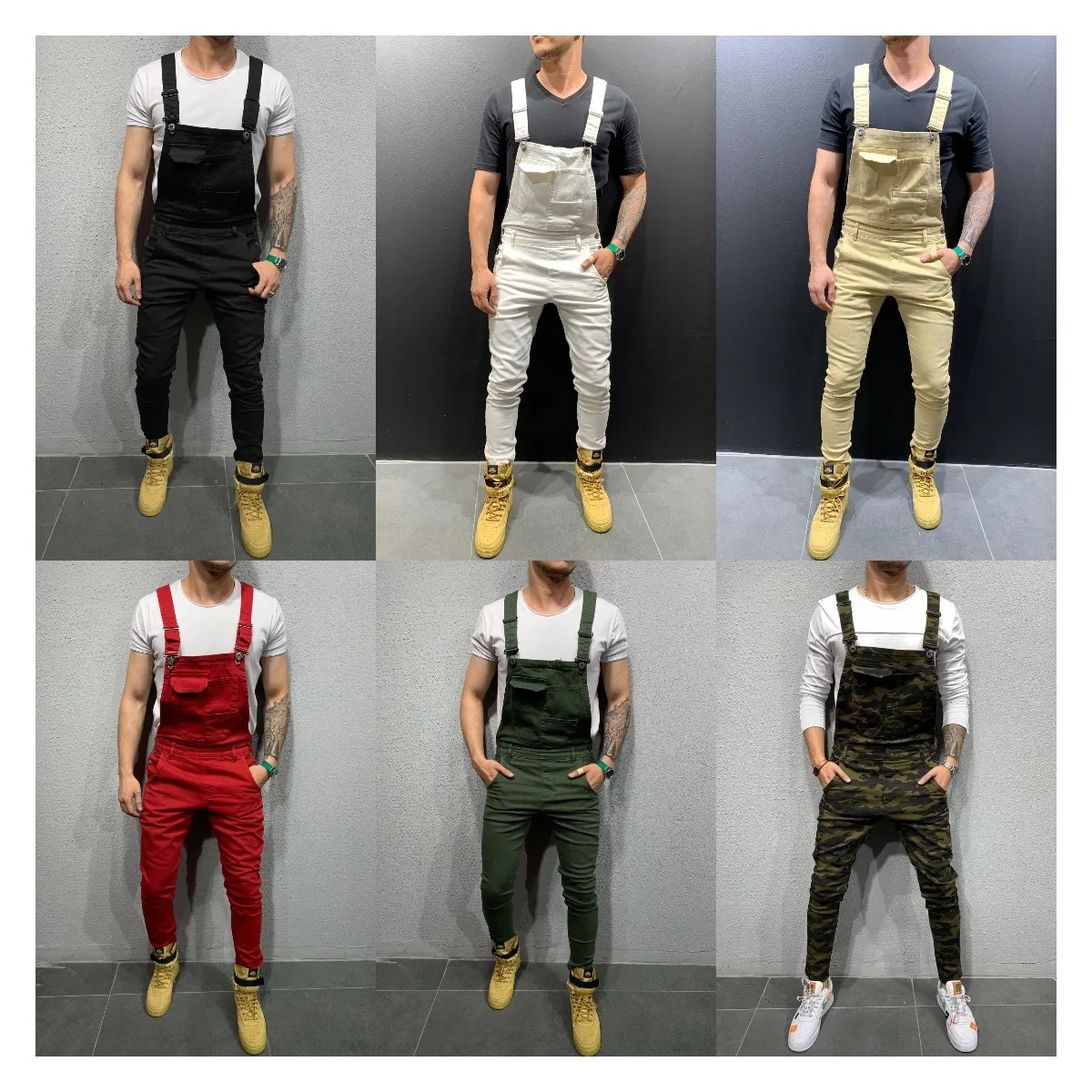 Mens Stylish Suspender Denim Overalls Ripped Design Denim Work Jumpsuit
Mens Stylish Suspender Denim Overalls Ripped Design Denim Work Jumpsuit
