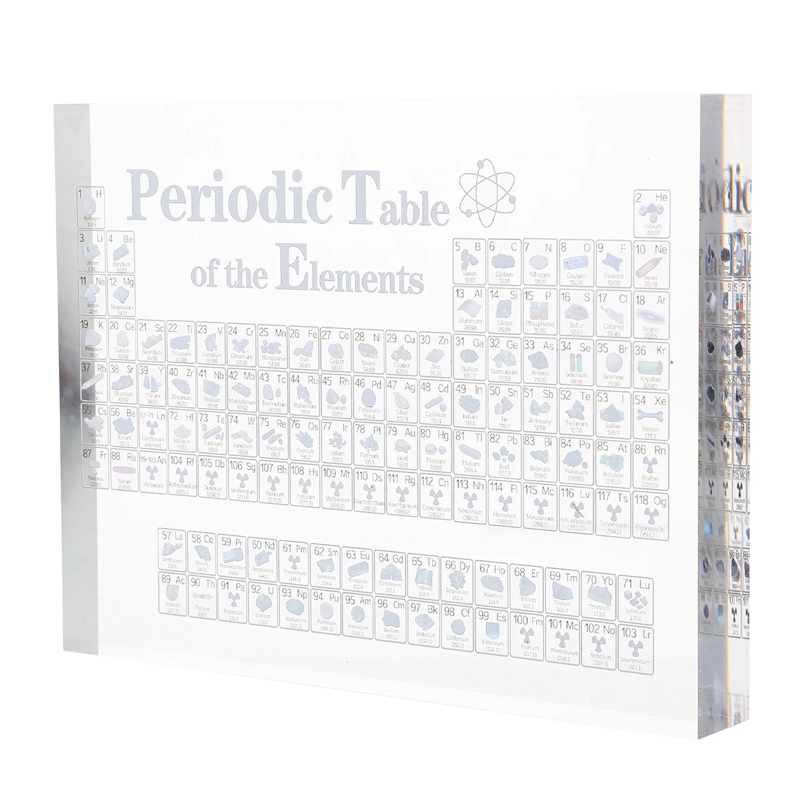 Transparent Table Ornament Acrylic Desktop Science Decoration Stable Stand Chemistry Elements Display for Office
Transparent Table Ornament Acrylic Desktop Science Decoration Stable Stand Chemistry Elements Display for Office