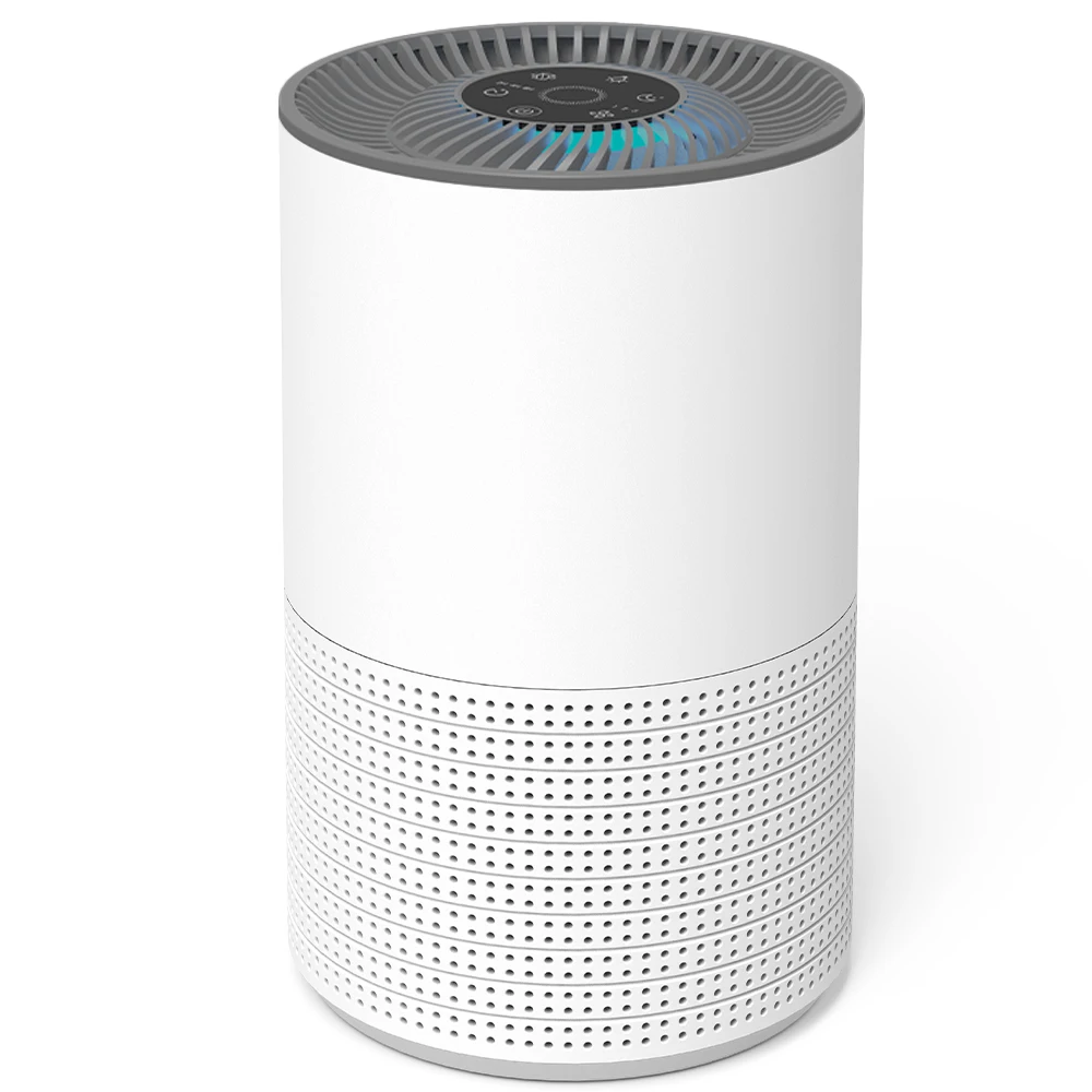 Home Room air Purifier with PM 2.5 Display air Quality Sensor, Bedroom HEPA Air Purifier
Home Room air Purifier with PM 2.5 Display air Quality Sensor, Bedroom HEPA Air Purifier