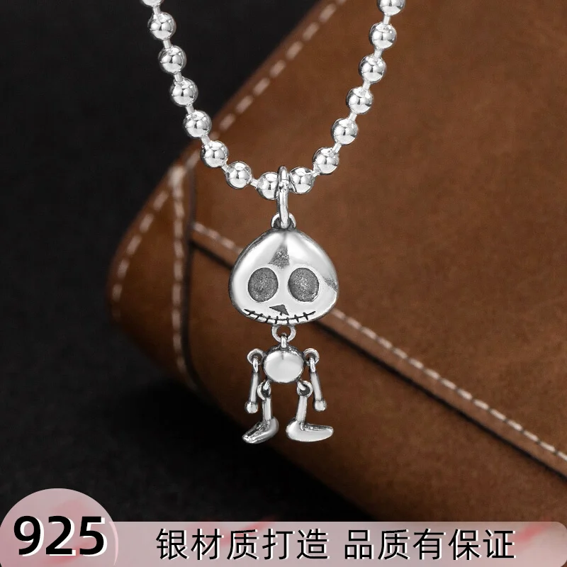 s925 sterling silver creative Skull Kid pendant personality men and women pendant Thai silver retro fashion hip hop pendant
s925 sterling silver creative Skull Kid pendant personality men and women pendant Thai silver retro fashion hip hop pendant