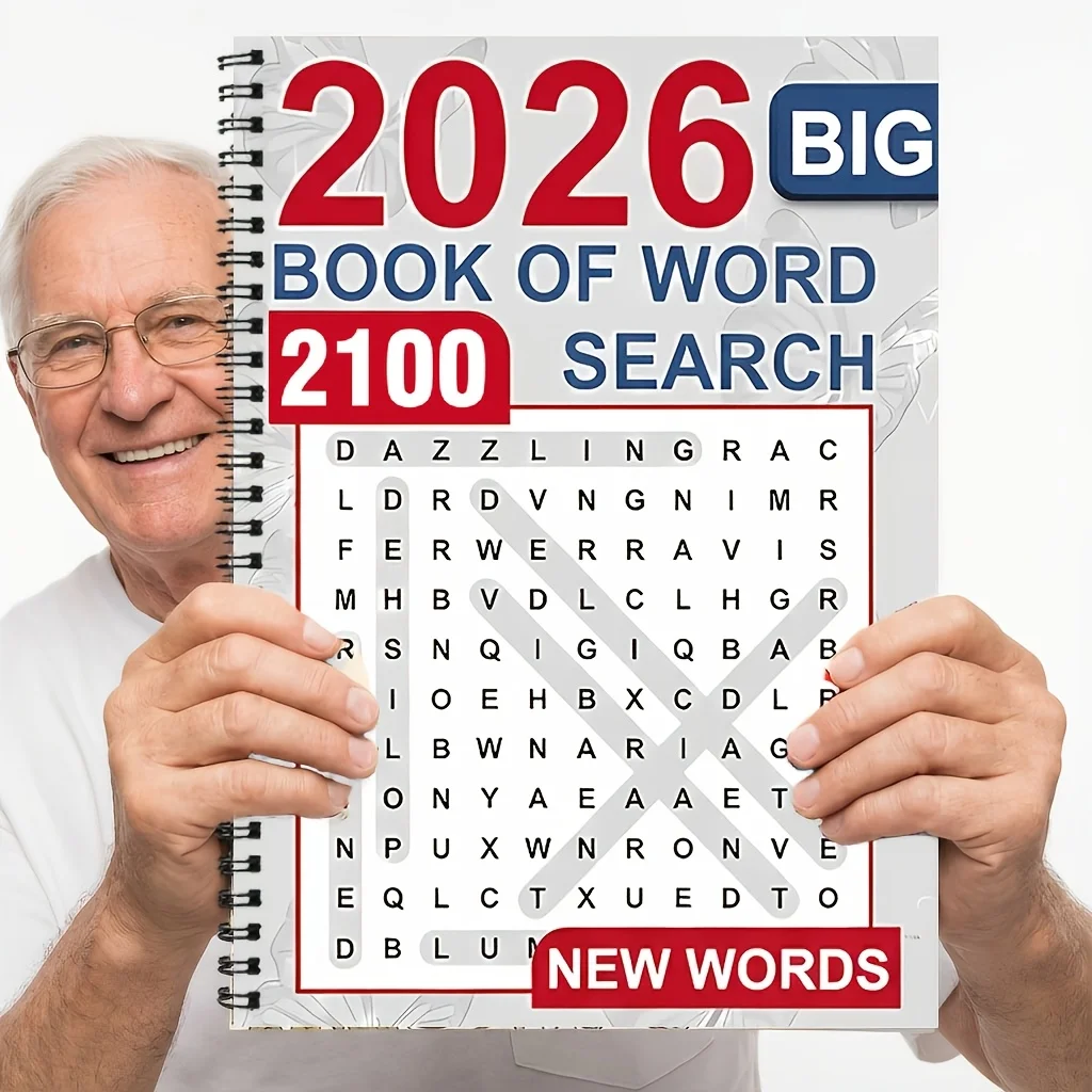 2026 Coming Soon: 24 Page Spiral Binding Adult Coloring Book - Word Puzzle Art Activity Book, Adult Stress Relief Art Diary
2026 Coming Soon: 24 Page Spiral Binding Adult Coloring Book - Word Puzzle Art Activity Book, Adult Stress Relief Art Diary
