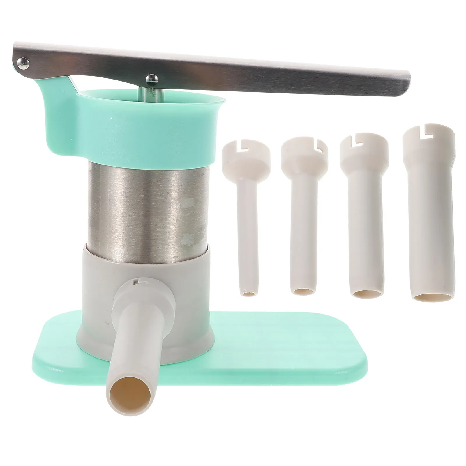 1Set Sausage Stuffer Manual Stainless Steel Sausage Filler Essential Kitchen Tool for Homemade Sausages DIY Handheld Meat
1Set Sausage Stuffer Manual Stainless Steel Sausage Filler Essential Kitchen Tool for Homemade Sausages DIY Handheld Meat