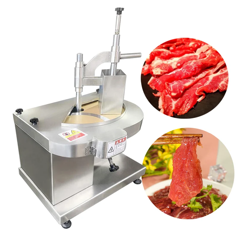Kitchen Tools Lamb Beef Slicer Commercial Fresh Meat Cutting Machine Adjustable Thickness
Kitchen Tools Lamb Beef Slicer Commercial Fresh Meat Cutting Machine Adjustable Thickness