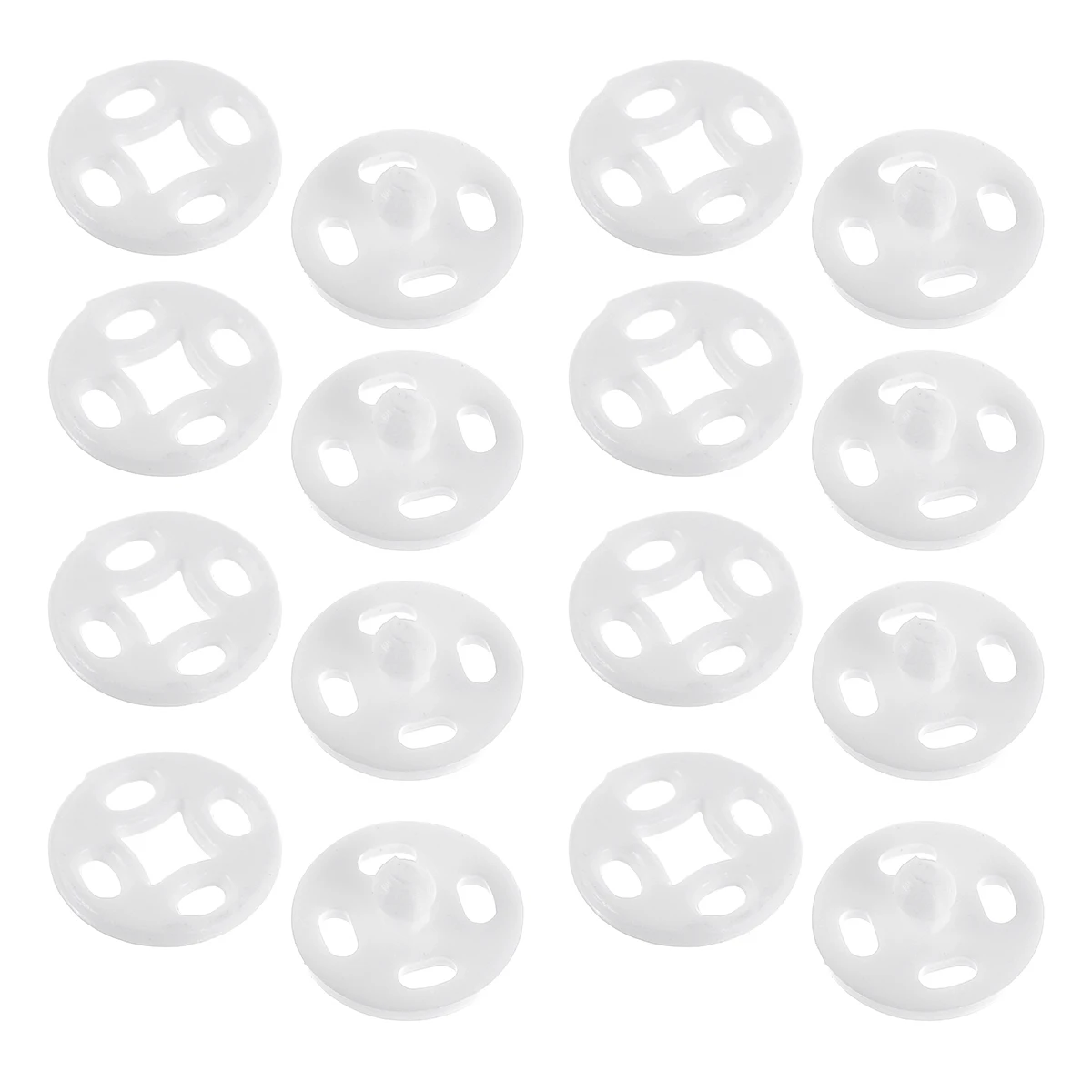 1000 Pcs Plastic Shirt Buttons Sewing Fasteners Snap Fabric Hidden Shirts Snaps Crafting White Clothes DIY Projects
1000 Pcs Plastic Shirt Buttons Sewing Fasteners Snap Fabric Hidden Shirts Snaps Crafting White Clothes DIY Projects