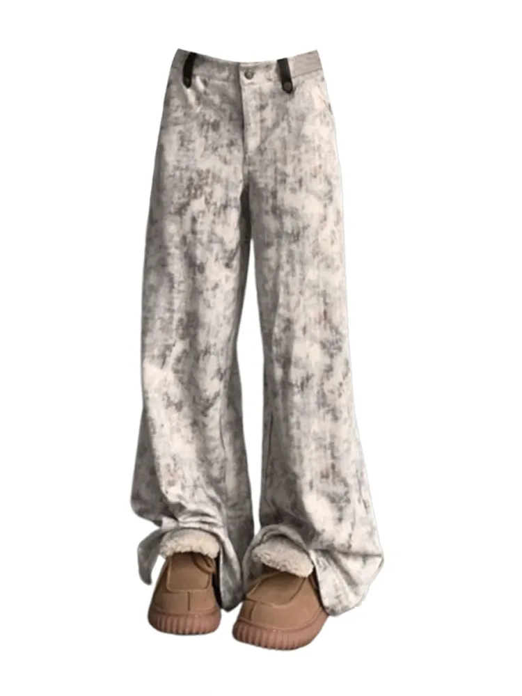 2023 Japanese Fashion Retro Women's Casual Trousers Baggy Y2k Streetwear High Street Daily Tie Dye Sweatpants 2000s Aesthetic
2023 Japanese Fashion Retro Women's Casual Trousers Baggy Y2k Streetwear High Street Daily Tie Dye Sweatpants 2000s Aesthetic