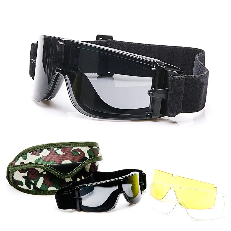 Military fans use explosion-proof and shock resistant CS tactical glasses for field equipment, motorcycle goggles/X800
Military fans use explosion-proof and shock resistant CS tactical glasses for field equipment, motorcycle goggles/X800