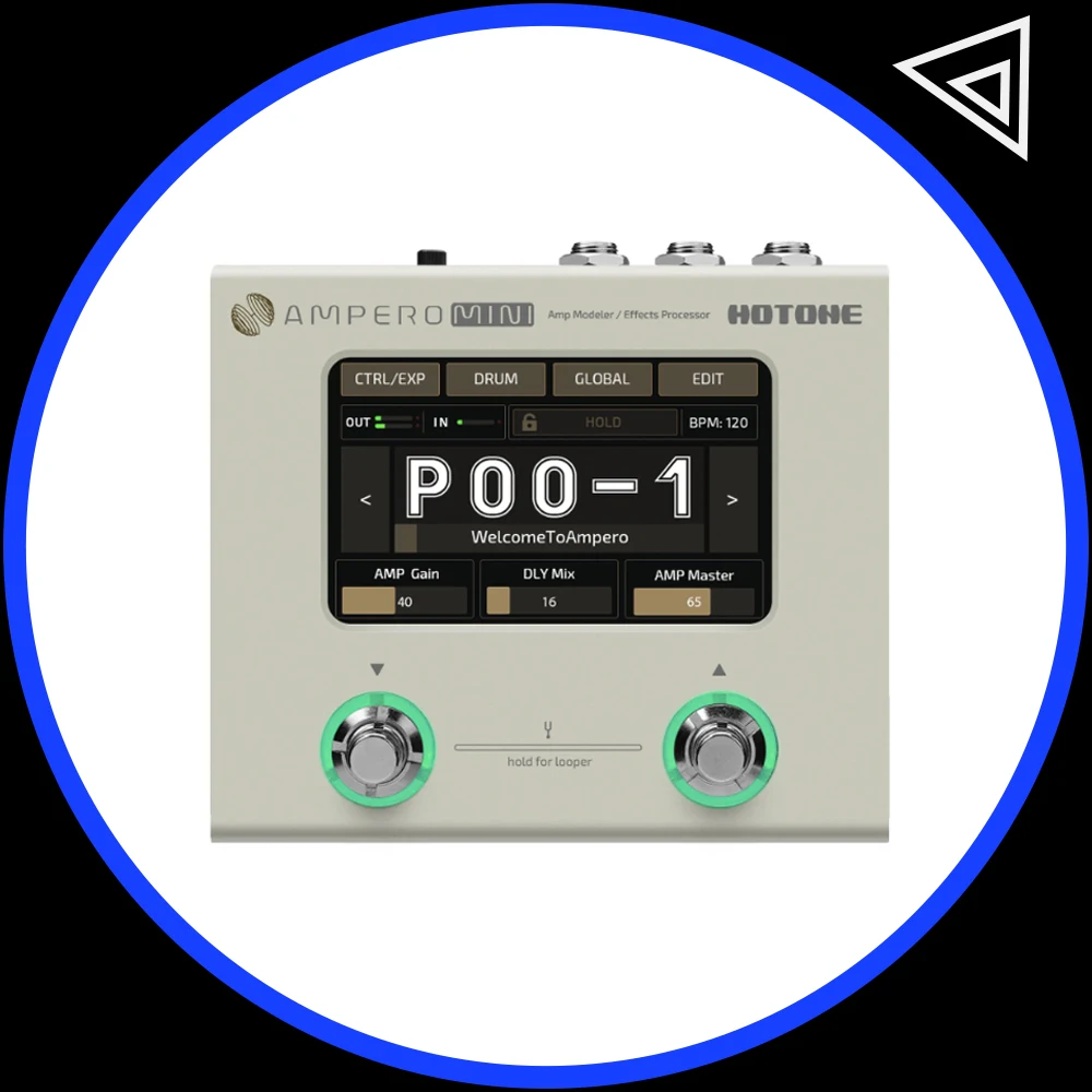HOTONE Ampero Mini MP-50 гитарный бас-усилитель моделирование мультиэффект стерео OTG USB аудио подарки
HOTONE Ampero Mini MP-50 гитарный бас-усилитель моделирование мультиэффект стерео OTG USB аудио подарки