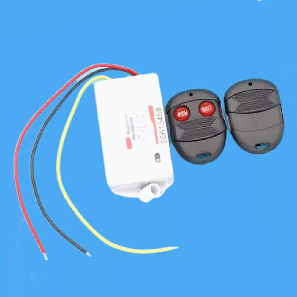 24v trucks and buses with 3 wires wireless remote control switch 7A control led lights solenoid valve navigation recorder, etc.
24v trucks and buses with 3 wires wireless remote control switch 7A control led lights solenoid valve navigation recorder, etc.