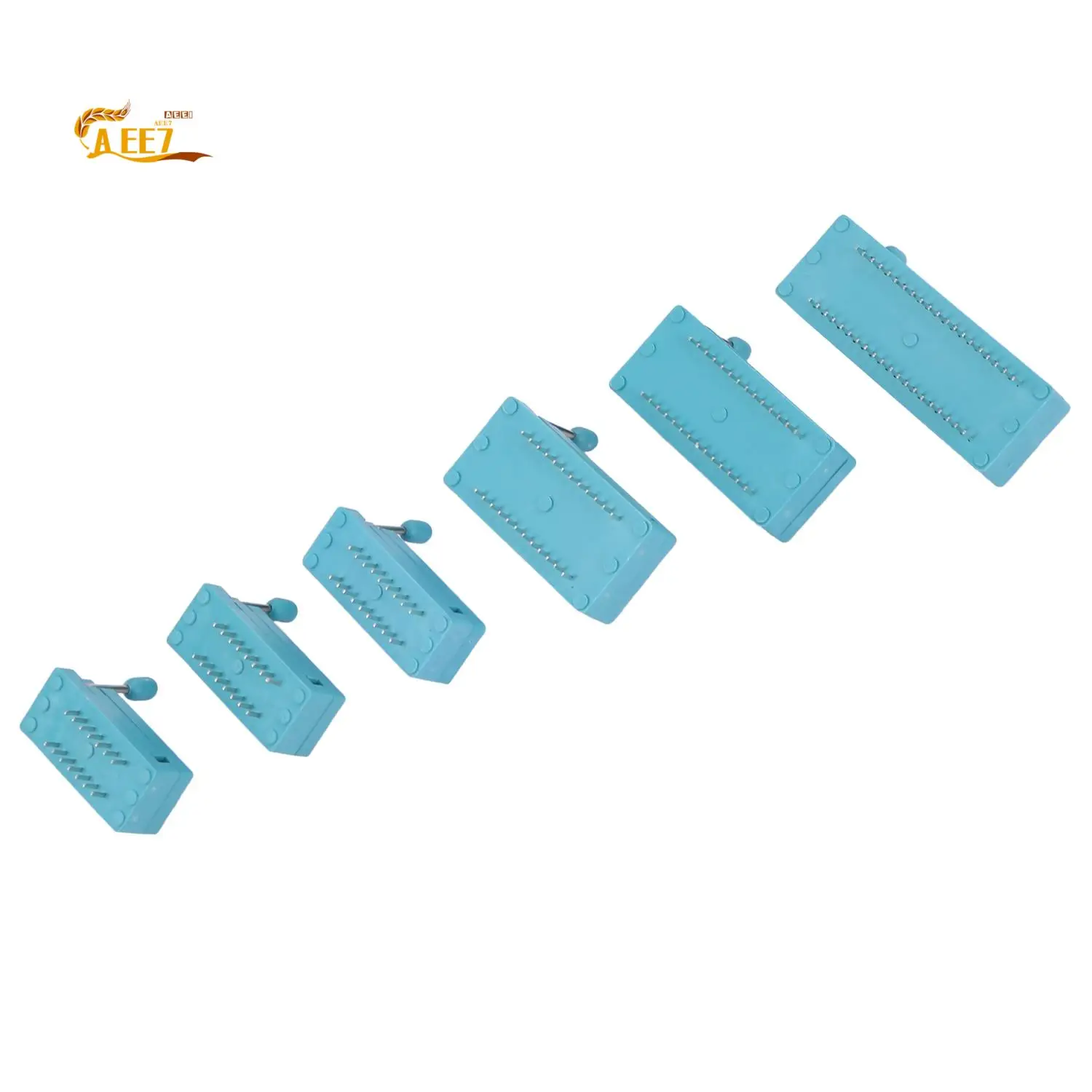 AEE7-6PC Universal 14/16/18/24/28/40 Pin IC Test Universal ZIF Socket Hot Home Improvement
AEE7-6PC Universal 14/16/18/24/28/40 Pin IC Test Universal ZIF Socket Hot Home Improvement