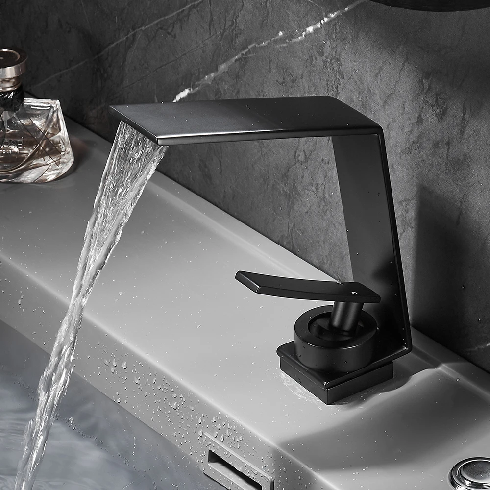 BAKALA Washbasin Design Bathroom Faucet Mixer Waterfall Hot and Cold Water Taps For Basin Of Bathroom
BAKALA Washbasin Design Bathroom Faucet Mixer Waterfall Hot and Cold Water Taps For Basin Of Bathroom