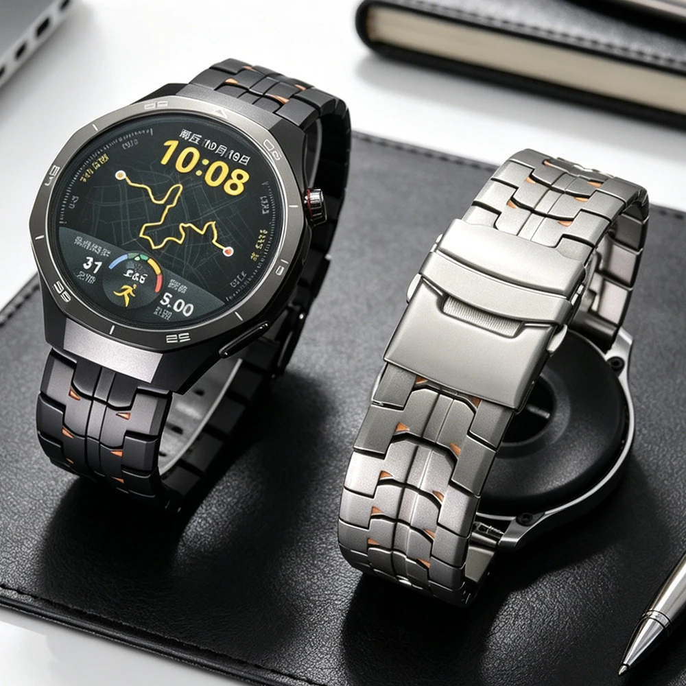22mm Titanium Strap for Huawei Watch GT6 Pro GT5 46mm 4 4Pro Luxury Business Band for Amazfit GTR4/3/2 Balance Oneplus Watch 3 2
22mm Titanium Strap for Huawei Watch GT6 Pro GT5 46mm 4 4Pro Luxury Business Band for Amazfit GTR4/3/2 Balance Oneplus Watch 3 2