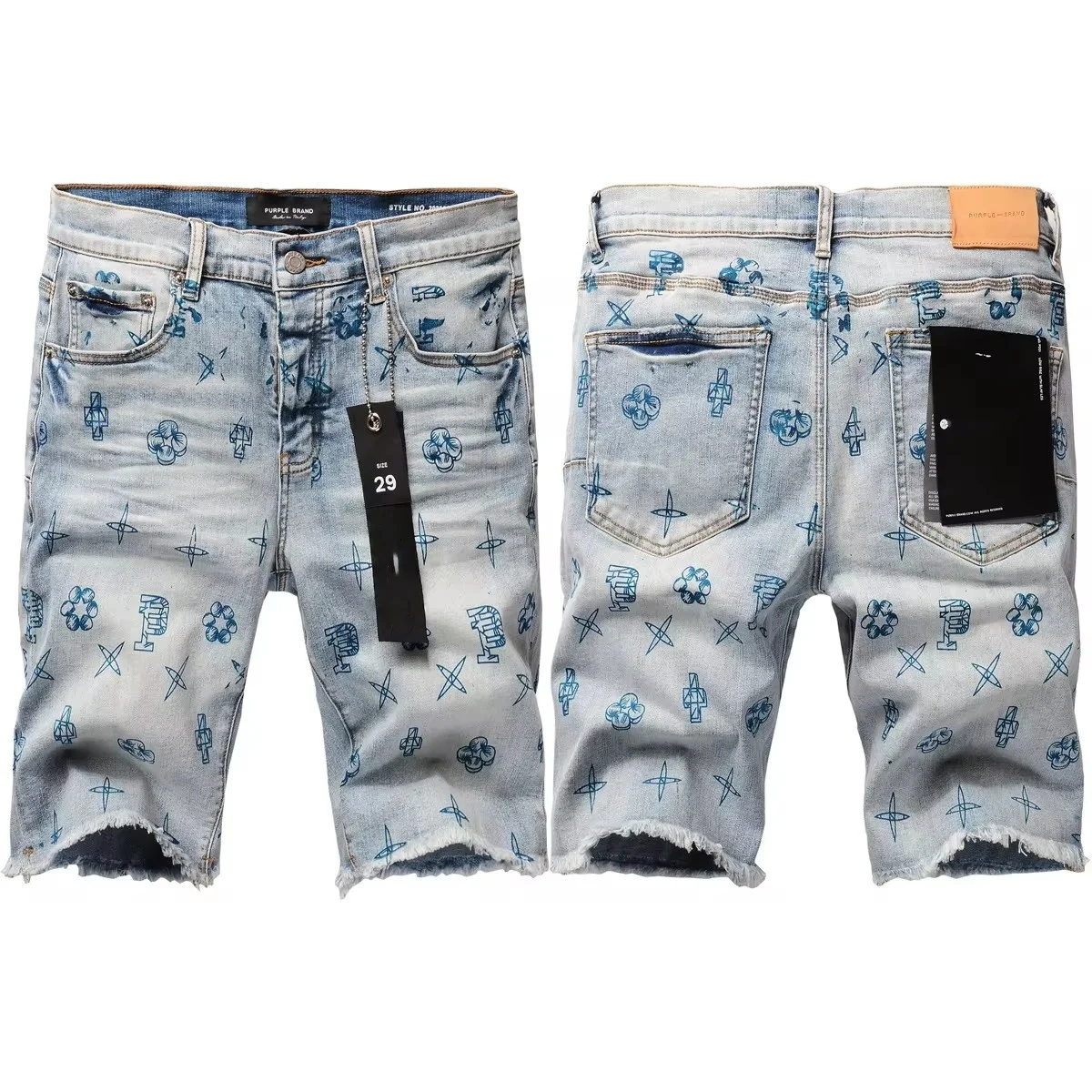 Top quality New Purples Jeans pants Men Trendy Elastic Edged Middle Pants Irregular Blue Color Denim Shorts brand pants
Top quality New Purples Jeans pants Men Trendy Elastic Edged Middle Pants Irregular Blue Color Denim Shorts brand pants