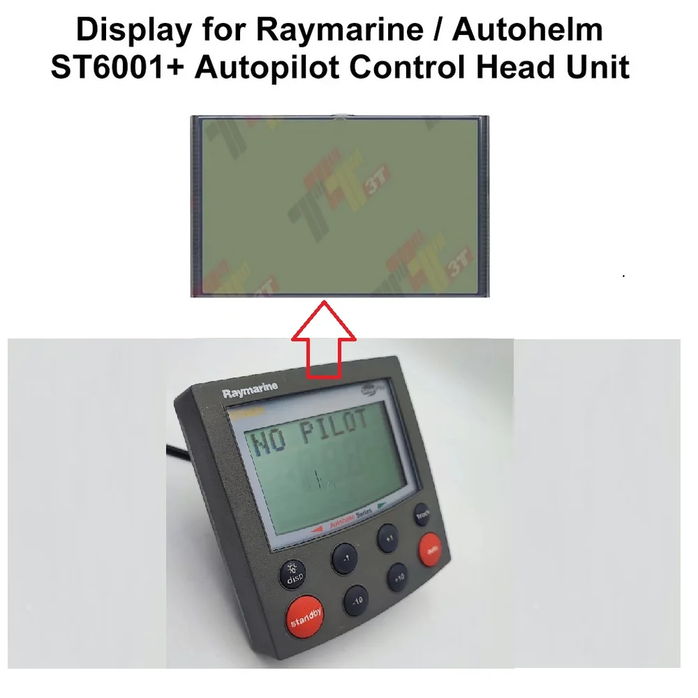 Smartpilot Display for RAYMARINE ST6000+ ST6001 + Autopilot Control Head Unit
Smartpilot Display for RAYMARINE ST6000+ ST6001 + Autopilot Control Head Unit