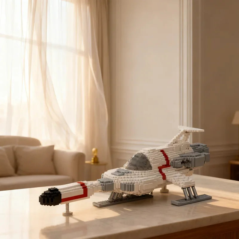 2927pcs MOC UFO SHADO Interceptor Space Model Building Blocks Construction Christmas Gifts Toy Creative DIY Idea Assemble Toys
2927pcs MOC UFO SHADO Interceptor Space Model Building Blocks Construction Christmas Gifts Toy Creative DIY Idea Assemble Toys