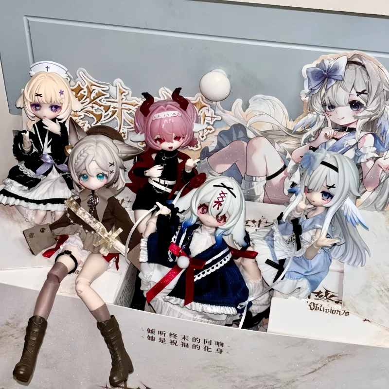 Hot Sale In Stock Meki Final Blessing Series 1/8 BJD Blind Box Mystery Box Cute Action Anime Figure Kawaii Model Birthday Gifts
Hot Sale In Stock Meki Final Blessing Series 1/8 BJD Blind Box Mystery Box Cute Action Anime Figure Kawaii Model Birthday Gifts