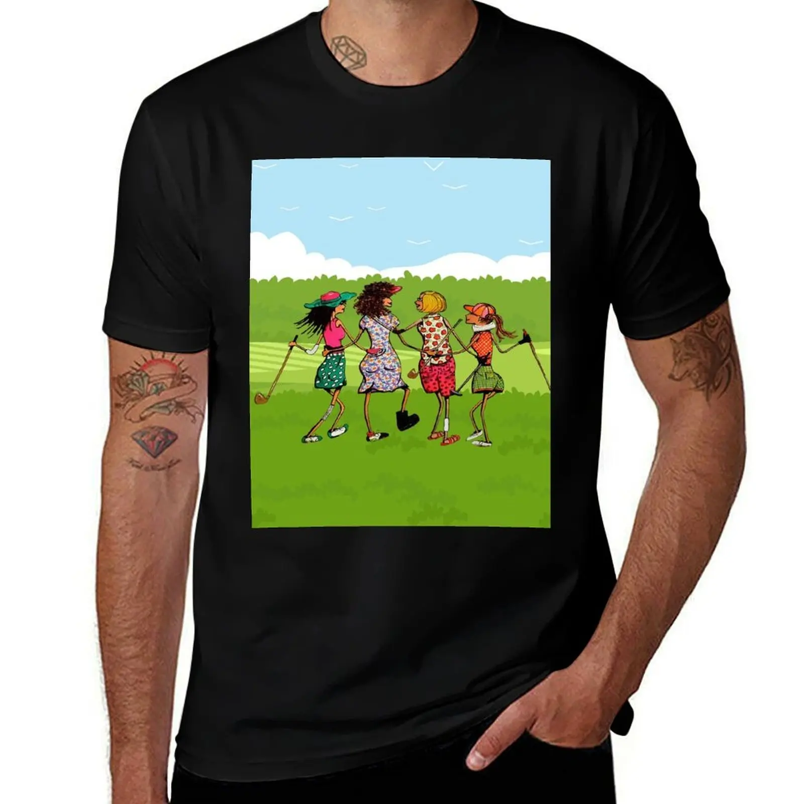 Funny Golfing Friends T-Shirt street wear anime figures cute tops blanks workout shirts for men
Funny Golfing Friends T-Shirt street wear anime figures cute tops blanks workout shirts for men