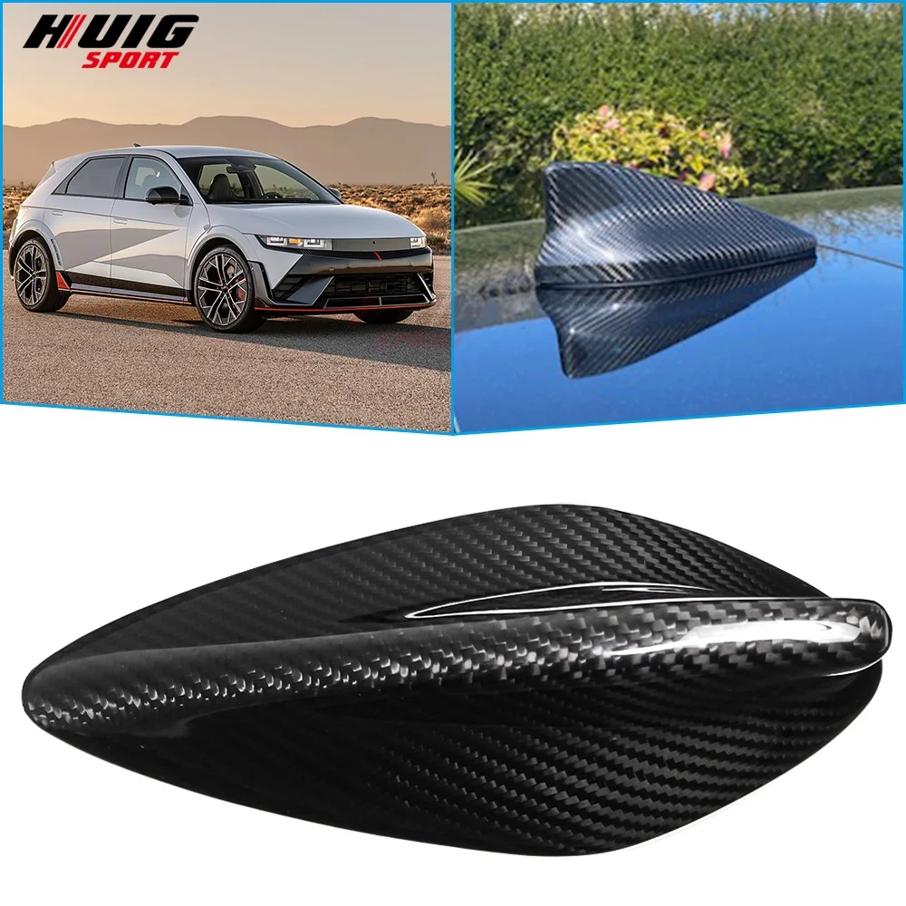 100% Real Carbon Fiber Car Roof Shark Fin Cover Shark Antenna Cover Modification For Hyundai Ioniq 5 N 2023 2024 2025
100% Real Carbon Fiber Car Roof Shark Fin Cover Shark Antenna Cover Modification For Hyundai Ioniq 5 N 2023 2024 2025