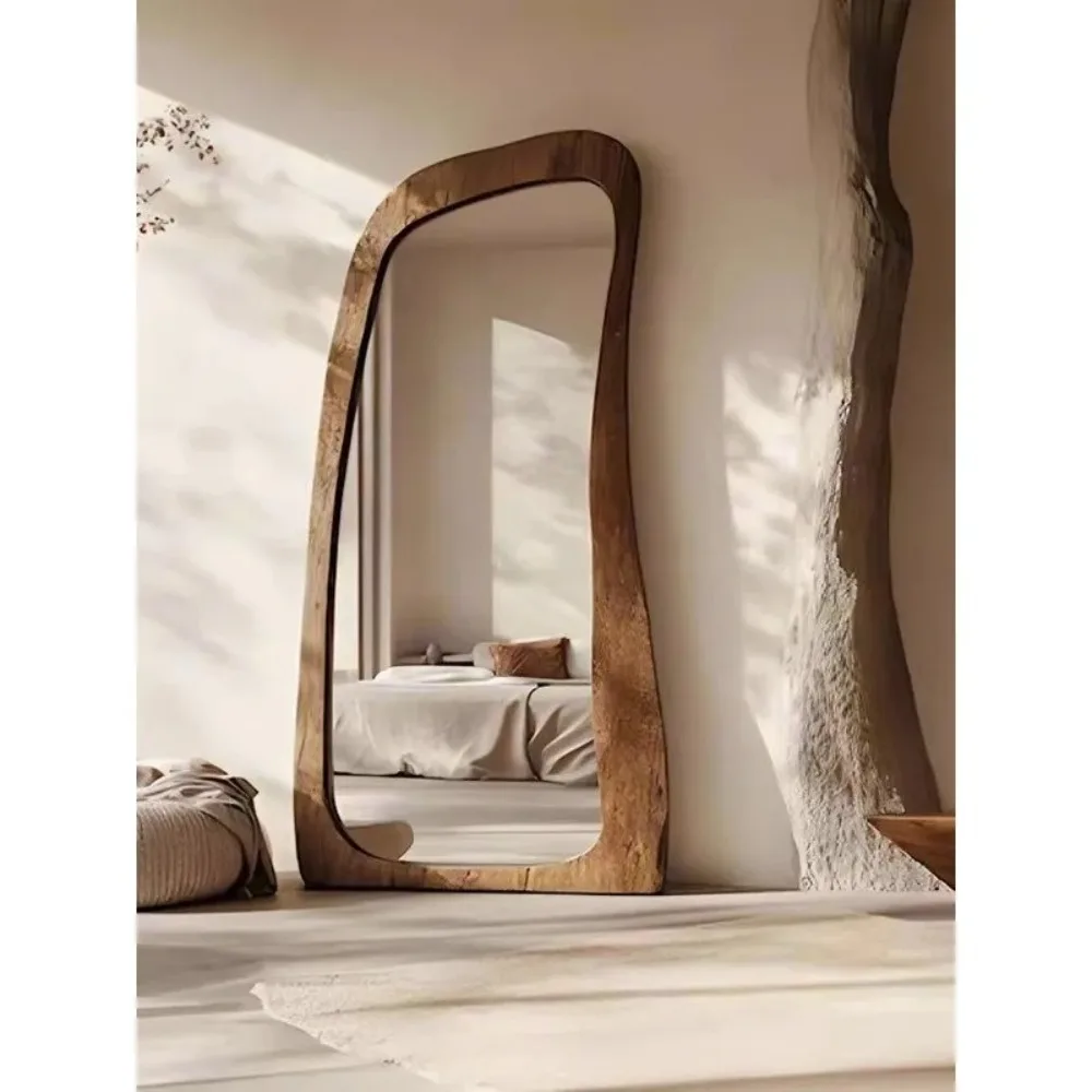 Irregular Full Length Floor Mirror Wabi Sabi Decorative Body Mirror French Style Bedroom Living Room Art Mirror
Irregular Full Length Floor Mirror Wabi Sabi Decorative Body Mirror French Style Bedroom Living Room Art Mirror