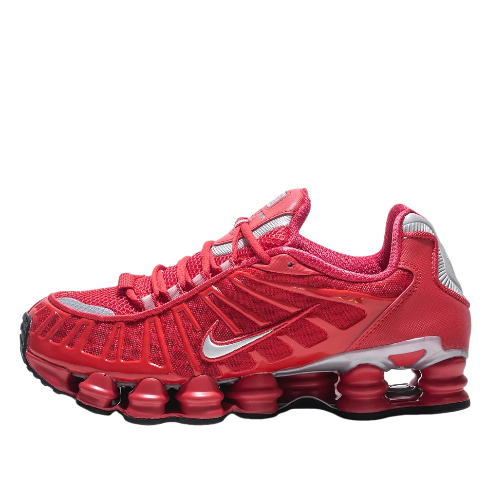 Nike Shox TL классические женские и мужские противоскользящие износостойкие дышащие спортивные повседневные туфли с полной ладонью и воздушной колонкой красного цвета
Nike Shox TL классические женские и мужские противоскользящие износостойкие дышащие спортивные повседневные туфли с полной ладонью и воздушной колонкой красного цвета