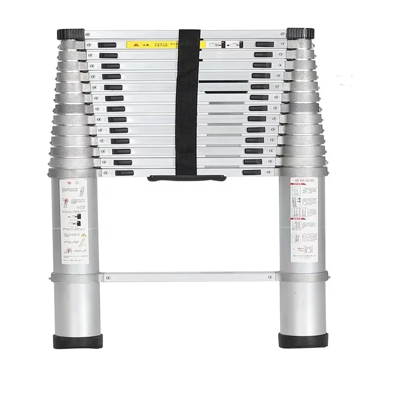 20.3FT Lightweight Aluminum Telescopic Ladder Multi-button Retractable Home Loft Use
20.3FT Lightweight Aluminum Telescopic Ladder Multi-button Retractable Home Loft Use
