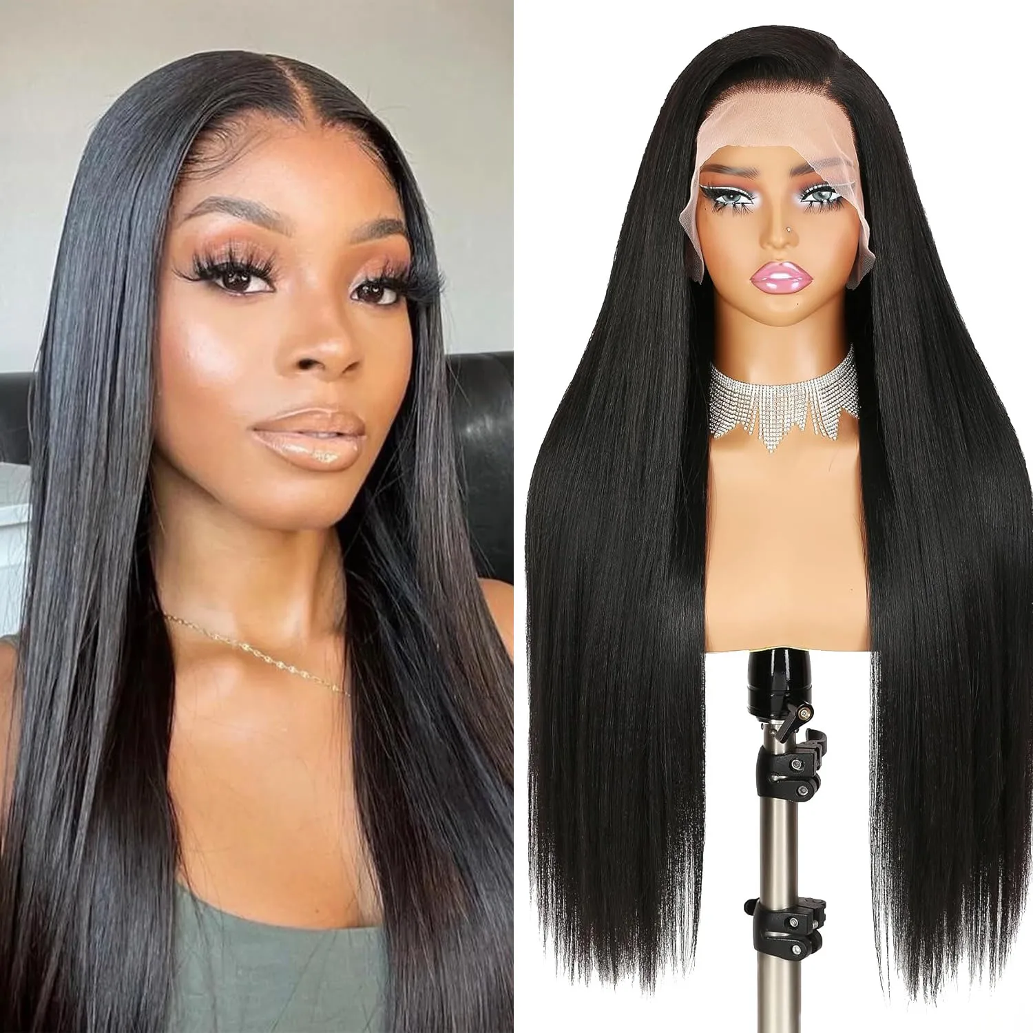 Накладные парики из натуральных волос 13x4 и 13x6, прямые, без изгибов, 30-40 дюймов, HD, плотность 220, с прямым кружевным фронтом, для чернокожих женщин
Накладные парики из натуральных волос 13x4 и 13x6, прямые, без изгибов, 30-40 дюймов, HD, плотность 220, с прямым кружевным фронтом, для чернокожих женщин