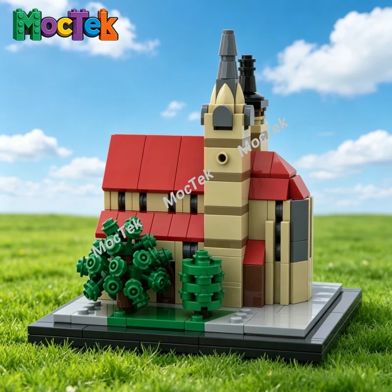 Ancient Chapel Bricks Medieval Church Building Model Gift for Medieval Scene Diorama Collectors
Ancient Chapel Bricks Medieval Church Building Model Gift for Medieval Scene Diorama Collectors