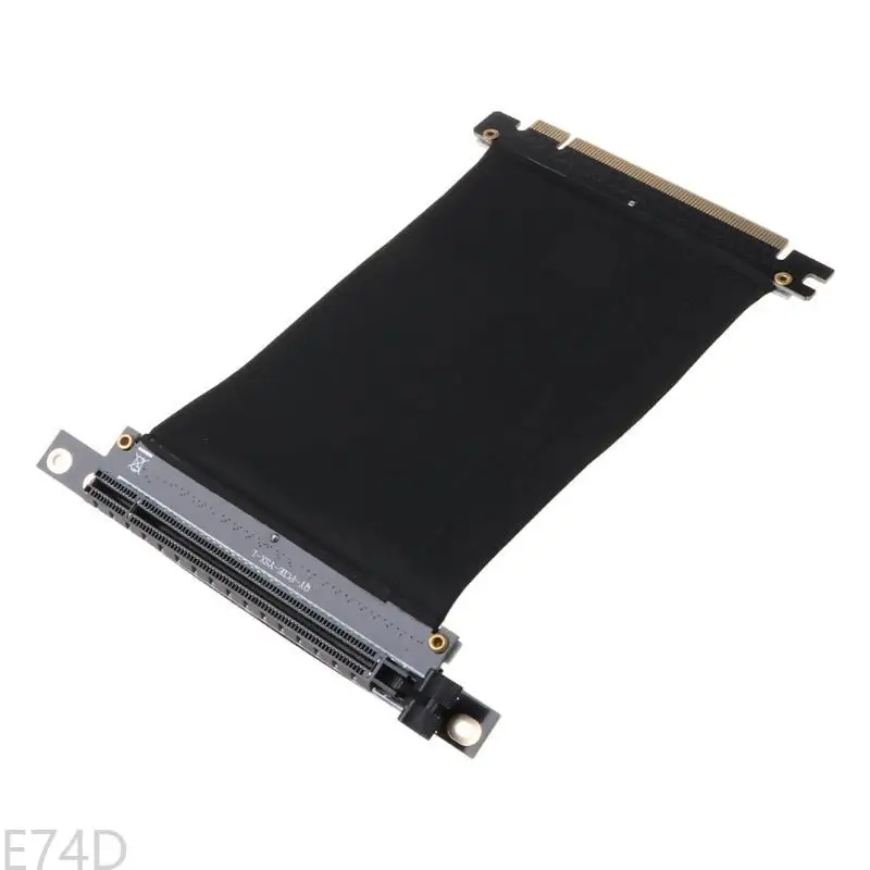 E74d Гибкий удлинительный кабель PCI для Express PCIe X16 Riser Card Extender Extender Extender
E74d Гибкий удлинительный кабель PCI для Express PCIe X16 Riser Card Extender Extender Extender