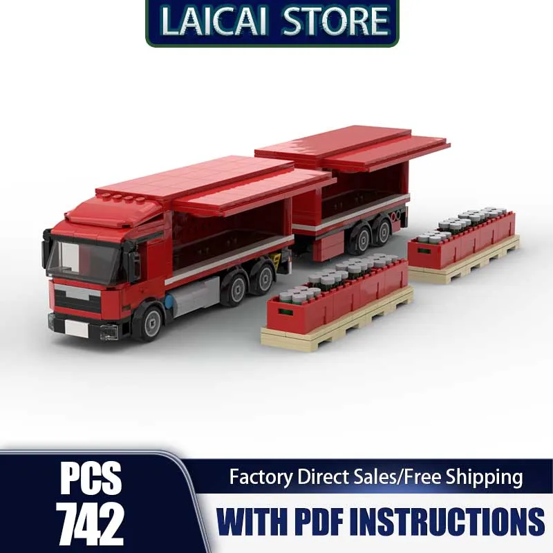 Moc Building Bricks Lkw Truck Model Technology Blocks City Cars Model Assembly Gift Toys DIY Construstion Holiday Sets
Moc Building Bricks Lkw Truck Model Technology Blocks City Cars Model Assembly Gift Toys DIY Construstion Holiday Sets