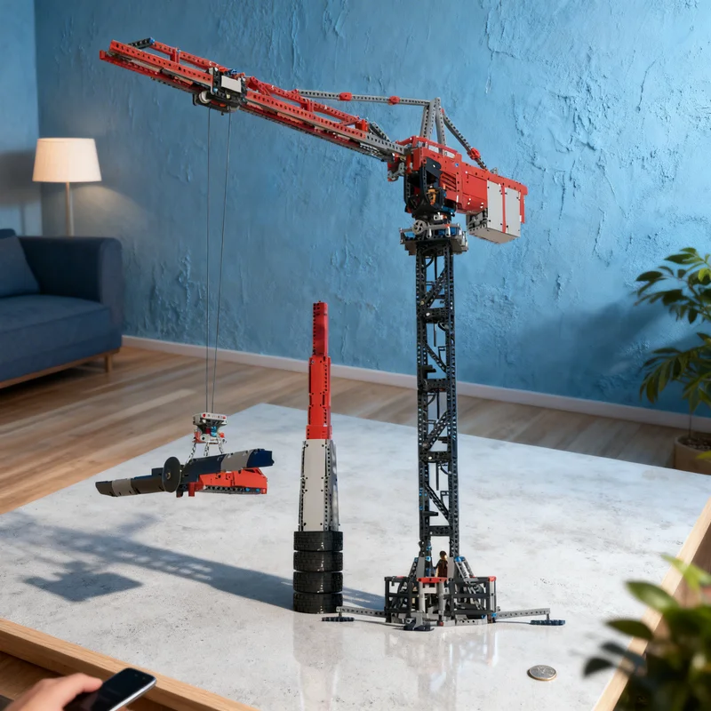 2320pcs MOC Tower Crane Model C for Technical Model Building blocks Construction toy Assemble Christmas gift creative DIY idea
2320pcs MOC Tower Crane Model C for Technical Model Building blocks Construction toy Assemble Christmas gift creative DIY idea